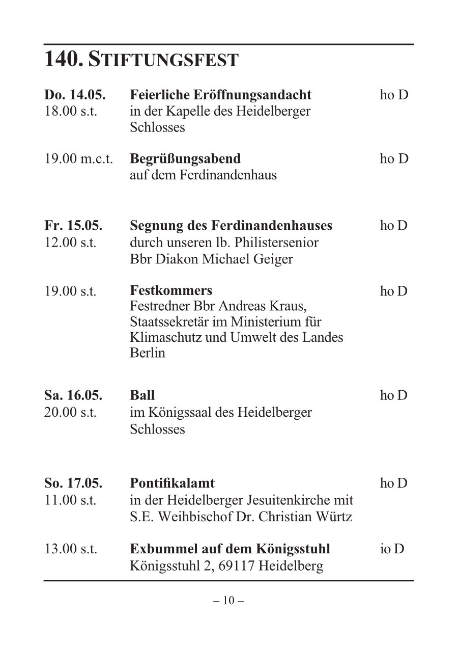 Semesterprogramm SS 2026 - Seite 10