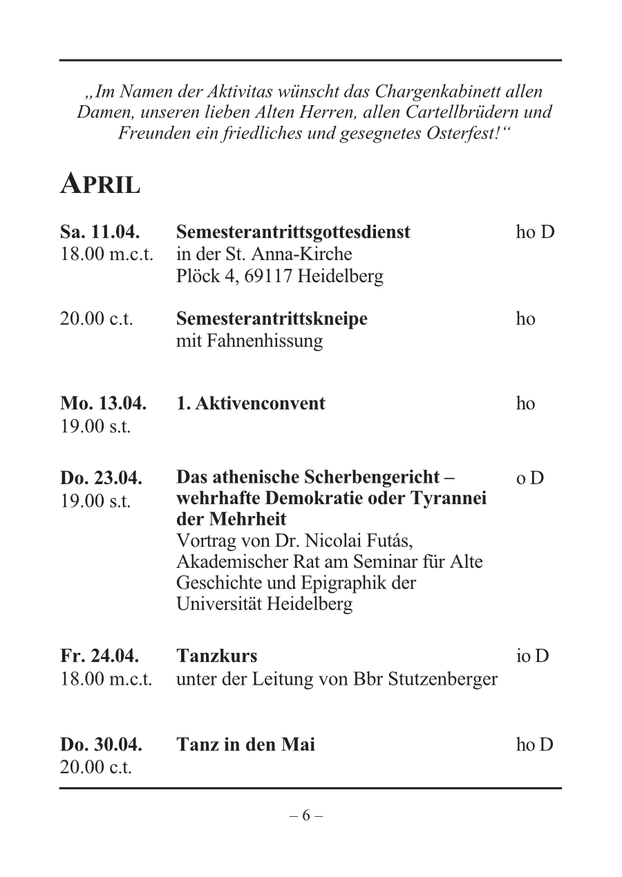 Semesterprogramm SS 2026 - Seite 6
